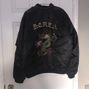 Vintage 70’s Korea souvenir bomber Jacket